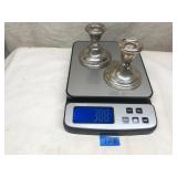 Sterling Weighted Candlesticks