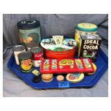 Lot of Vintage Tins