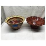 D.B. Fisher Pottery Bowls