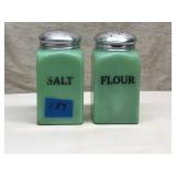 Vintage Jadeite Shakers