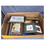 Lot of Small Framed Artwork