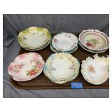 Lot of Small Antique China Bowls