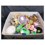 Lot of vintage handmade Easter decorations