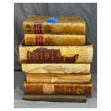 Lot of 19th Century Books