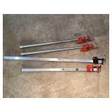 Lot of large clamps