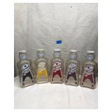 Vintage Space Commander Syrup Bottles