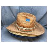 Lot of Straw Hats