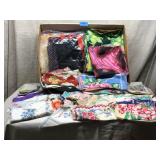 Lot of Vintage Handkerchiefs and Scarfs