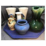 Lot of Vintage Pottery Vases
