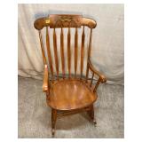 Vintage Wooden Rocking Chair