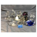 Lot of Vintage Glass Paperweights