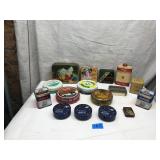 Lot of Vintage Tins