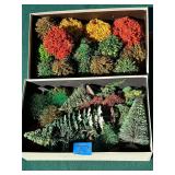 Lot of small tree figures