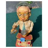 Vintage Charlie Weaver bartender toy