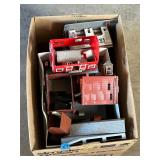 Lot of toy train scenery/buildings