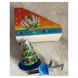 Antique MOLTO Christmas tree toy
