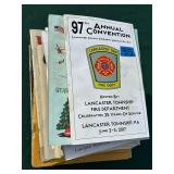 Lot of fireman themed books