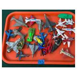 Lot of military/airplane toys