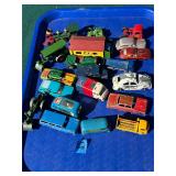 Lot of Matchbox Style Cars & Accessories
