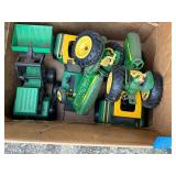 Lot of Vintage Toy John Deere Tractors