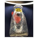 Vintage Milk Bottle, Chas A. Hoaks Dairy,...
