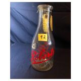 Vintage Milk Bottle, Robert