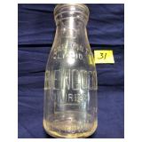 Vintage Milk Bottle, Levengood