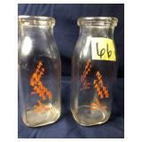 Vintage Milk Bottles, Avalong Farms, York, PA