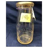 Vintage Milk Bottle, Central Dairy, Reading, PA