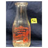 Vintage Milk Bottle, Penna Milk Products Corp.