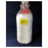 Vintage Milk Bottle, Harrisburg Dairies