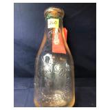 Vintage Milk Bottle, H.T. Christman E....