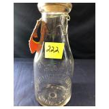 Vintage Milk Bottle, Stambaugh