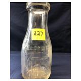Vintage Milk Bottle, Eldridge Milk Co.