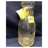 Vintage Milk Bottle, C. W. Dietz Pasturized...