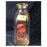 Vintage Milk Bottle, Waldron