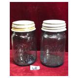 Antique Glass Canning Jars