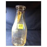 Vintage Milk Bottle, H. R. Wentzel, Terre Hill,...