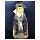 Vintage Milk Bottle, Kimmel