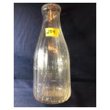 Vintage Milk Bottle, Lancaster Sanitary Milk...
