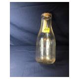Vintage Milk Bottle, Scott Powell Dairies, Phila.