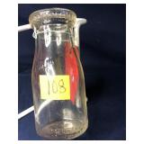 Vintage Milk Bottle, Eldridge Dairy