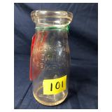 Vintage Milk Bottle, Hacerstown Dairy Company