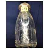 Vintage Milk Bottle, Illinois Dairy Co.,...