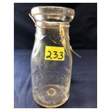 Vintage Milk Bottle, Stambaugh