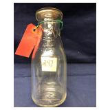 Vintage Milk Bottle, Virginia Dairy Company