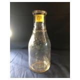 Vintage Milk Bottle, 5 cent Store Bottle