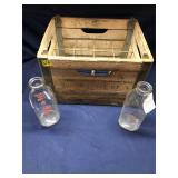 Vintage Milk Crate, Sunny Slope DY. T, Spring...