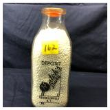 Vintage Milk Bottle, Hatch