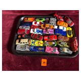 Lot of Vintage Metal Toy Cars